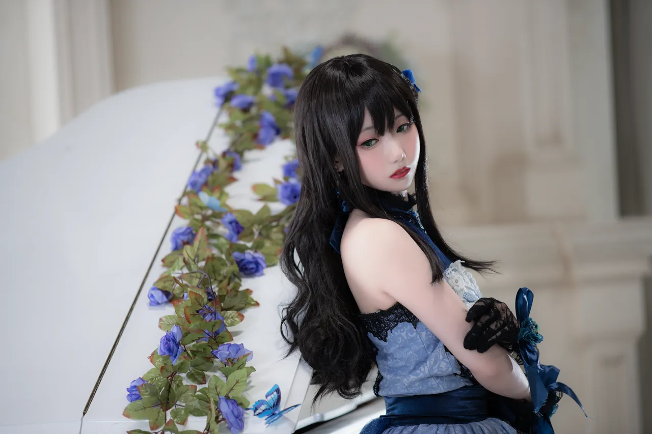 小木曾AYA - 涩谷凛 礼服 (偶像大师)-erohere11.webp